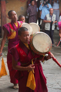 Tsechu di Bumthang. Il più bello