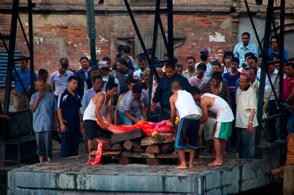 Un funerale a Kathmandu