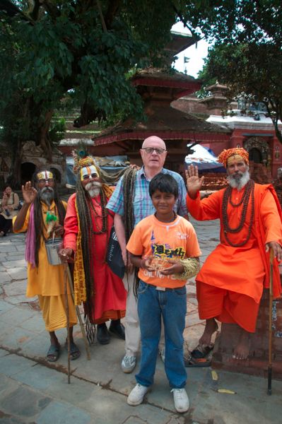 Sadhu di Kathmandu
